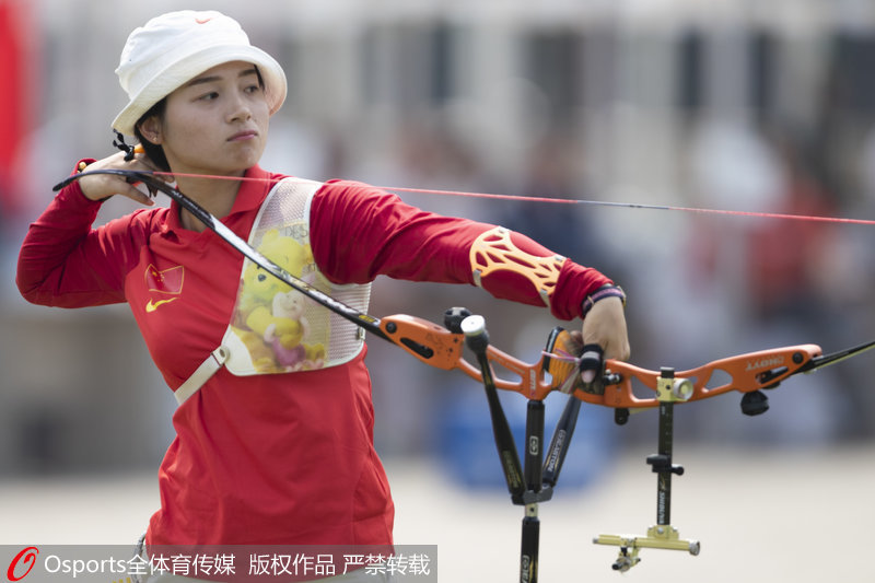 澳大利亚选手在射箭比赛中夺冠 澳大利亚选手在射箭比赛中夺冠