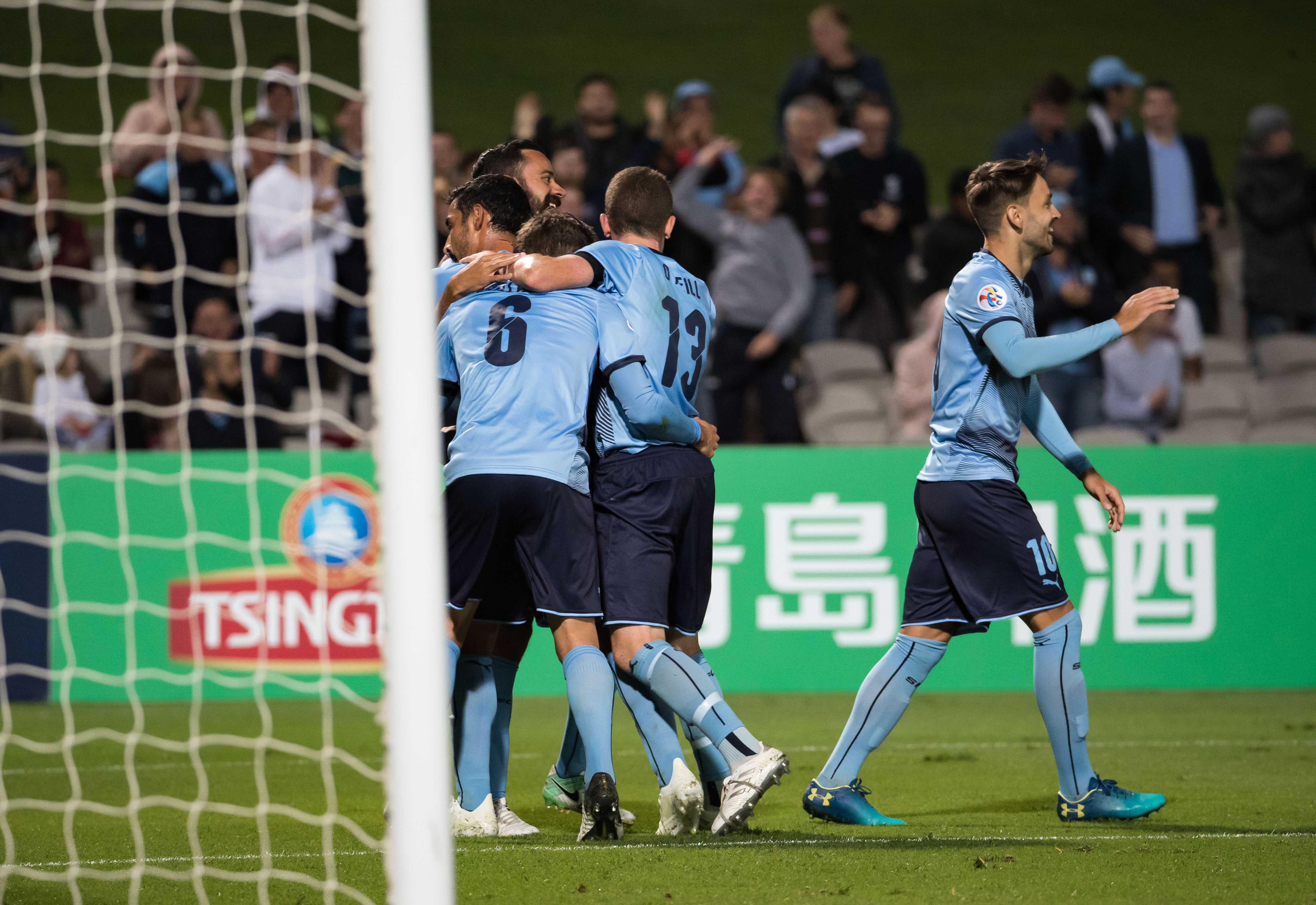 悉尼FC表现出色，成功晋级亚冠小组赛的简单介绍